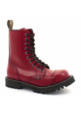 Черевики берці Steel червоні на 10 дірок 105-106/O/F.RED Черевики берці Steel червоні на 10 дірок 105-106/O/F.RED